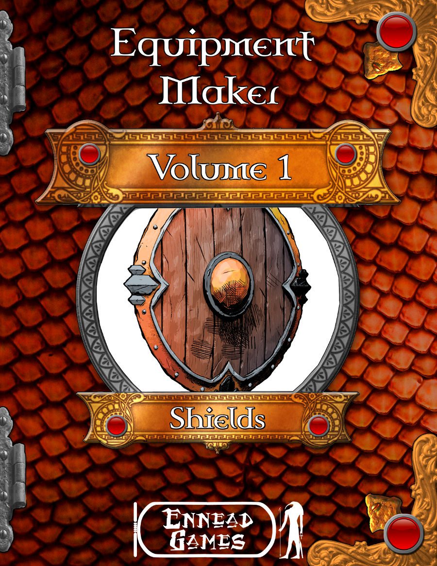 a brown wooden looking shield inside a window like hole on the cover of abook that appears to be made from red/orange dragon like scales