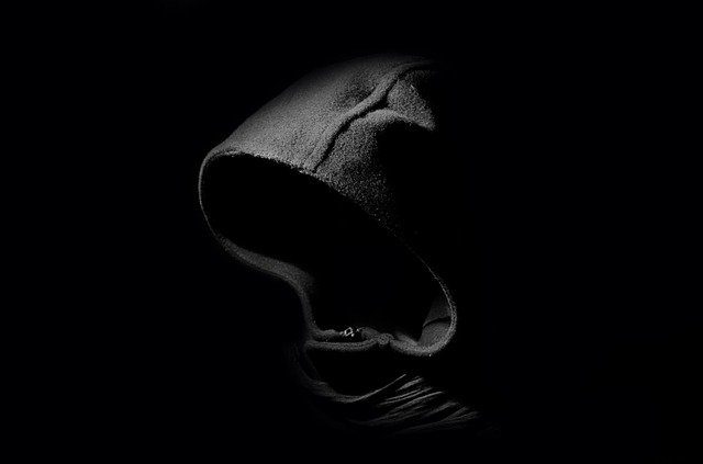 Death Darkness Dark Hood Hooded  - PublicDomainPictures / Pixabay