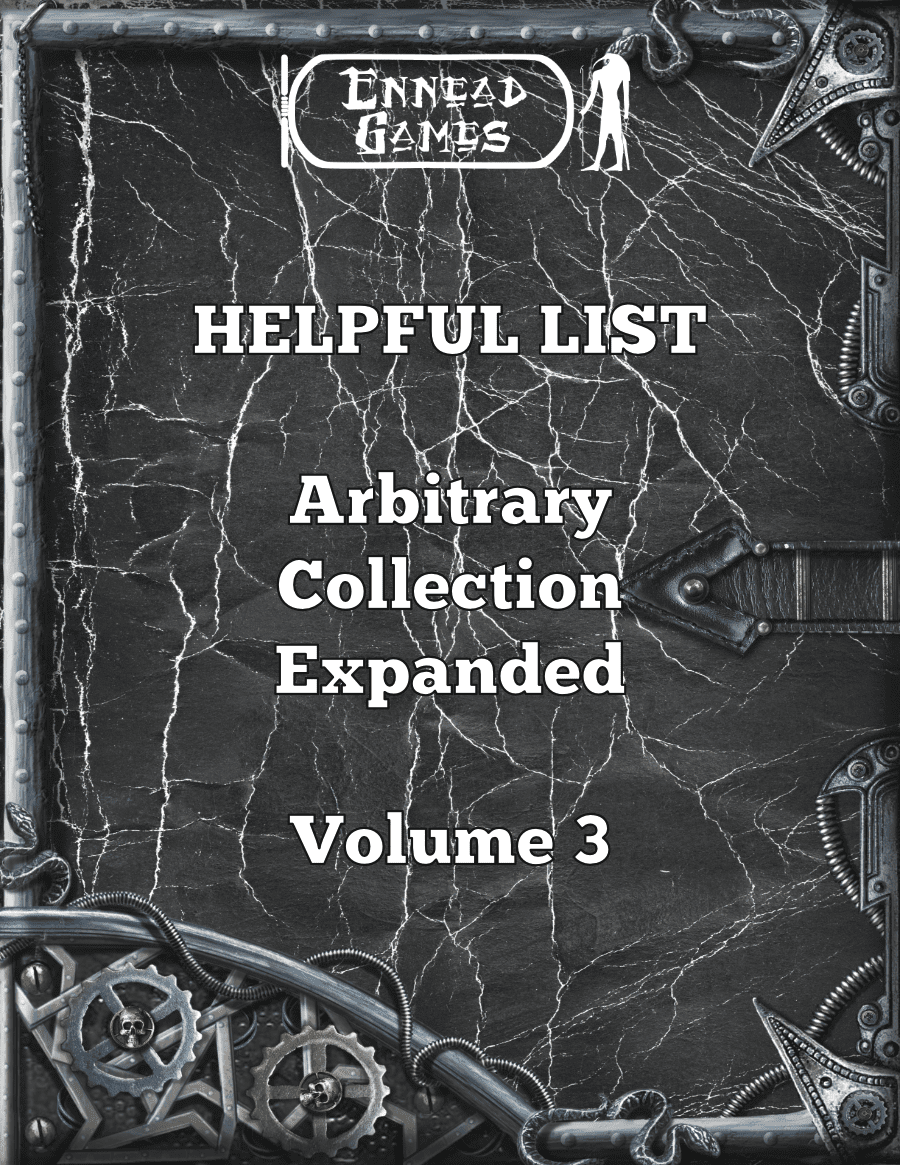 Helpful List Arbitrary Collection Expanded Volume 3