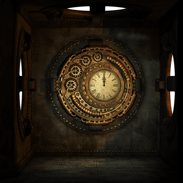 Steampunk Clock Clockwork Time  - 3209107 / Pixabay