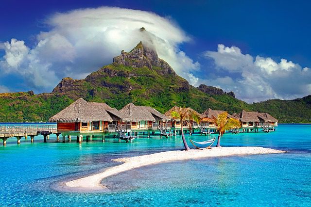 Bora Bora Island Caribbean Tahiti  - Julius_Silver / Pixabay