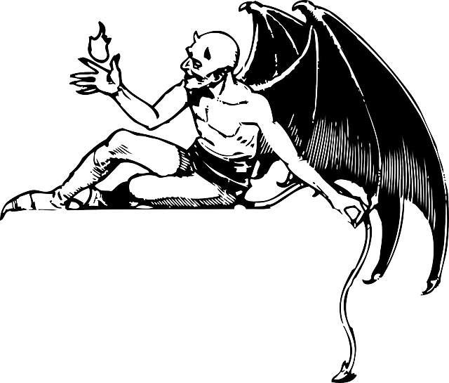 Devil Demon Satan Reclining Evil  - Clker-Free-Vector-Images / Pixabay
