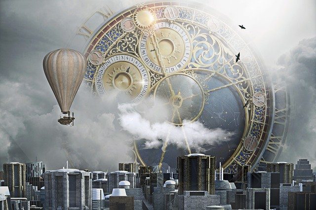 Steampunk City Clock Clock City  - darksouls1 / Pixabay