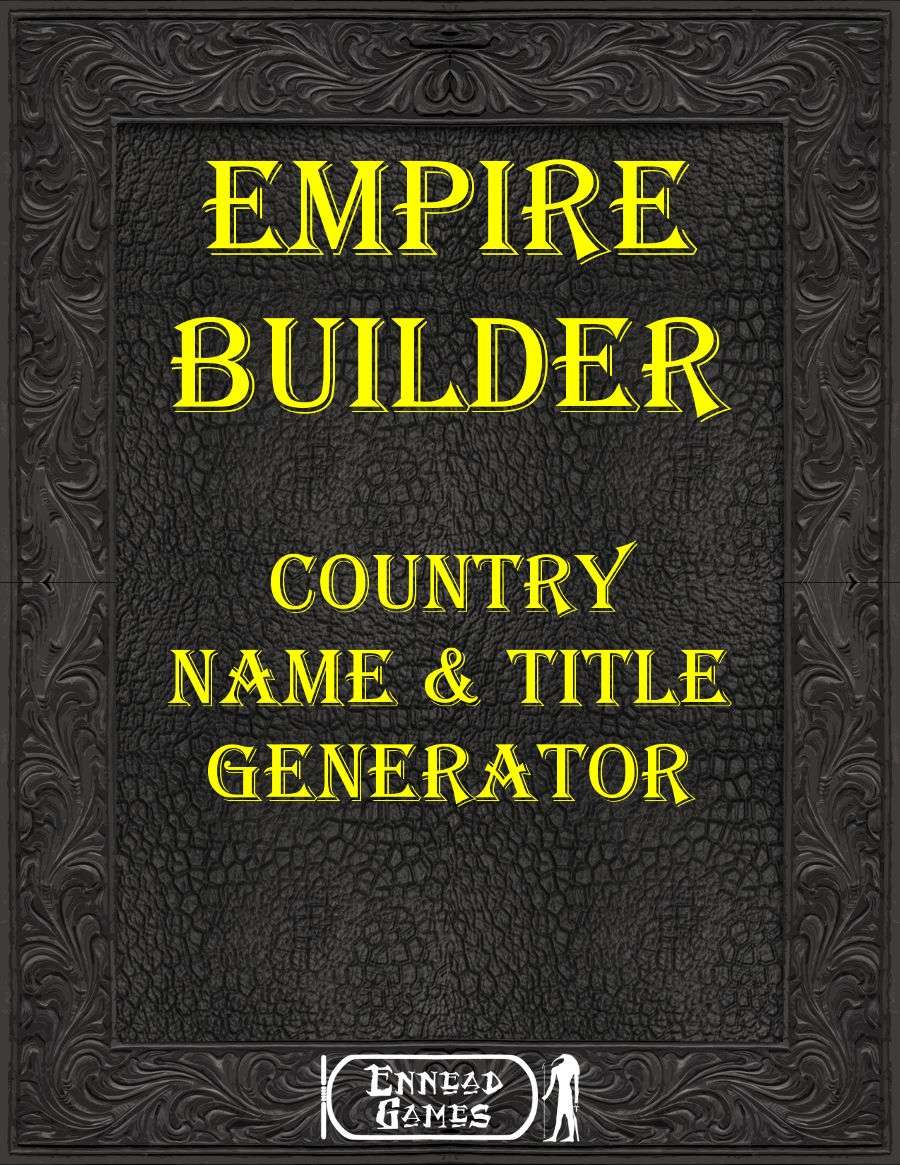 Empire Buider - Country Names & Titles