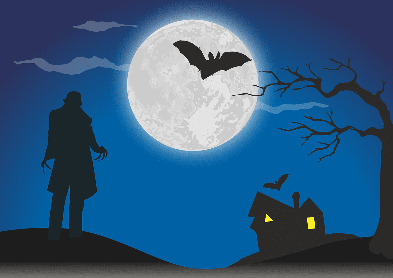 Nosferatu Dracula Moon Moonlight  - Pixaline / Pixabay