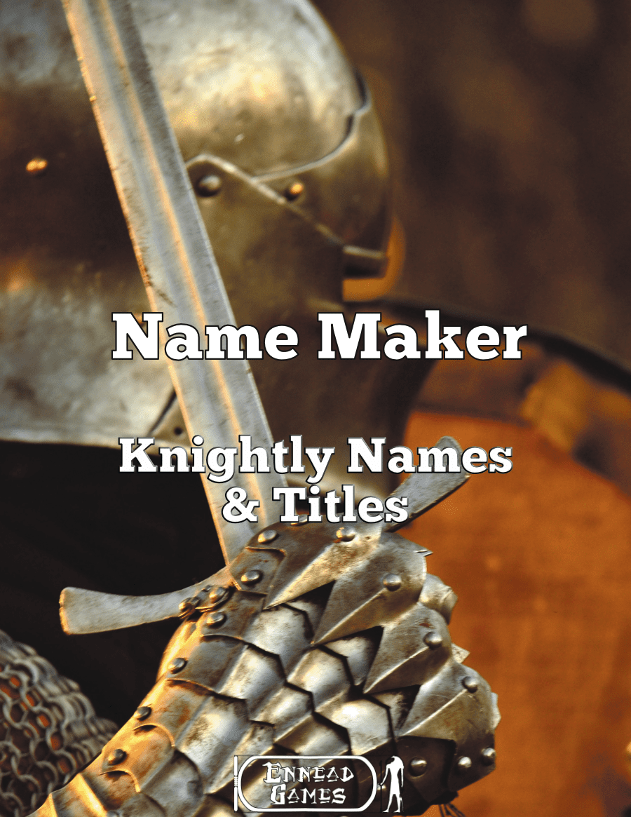 Name Maker Knightly Names & Titles