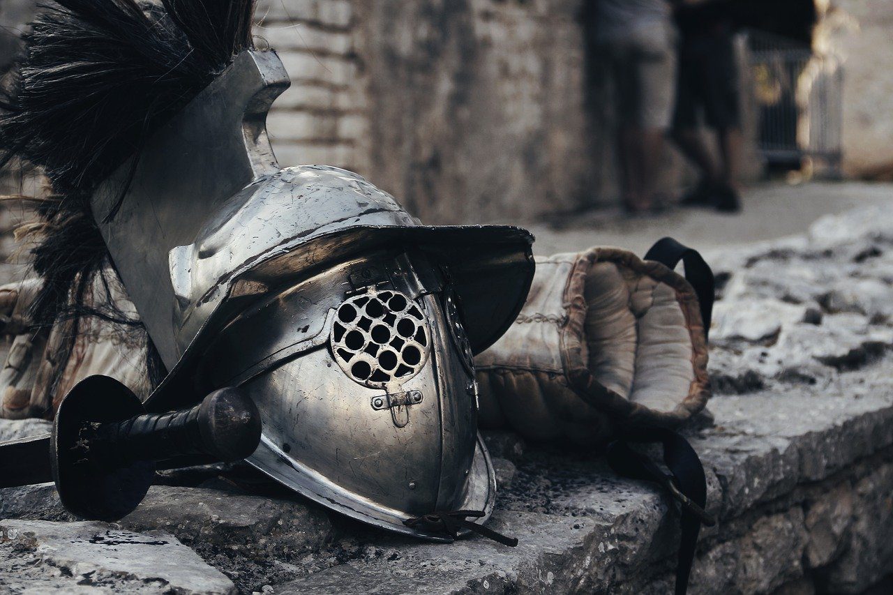 Gladiator Warrior Gear Weapons  - ArtCoreStudios / Pixabay