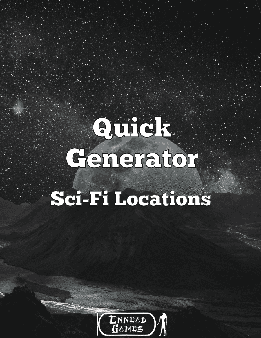 Quick Generator Sci-Fi Locations