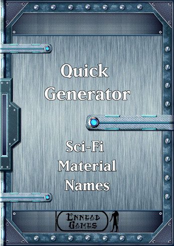 Quick Generator Sci-Fi Material Names