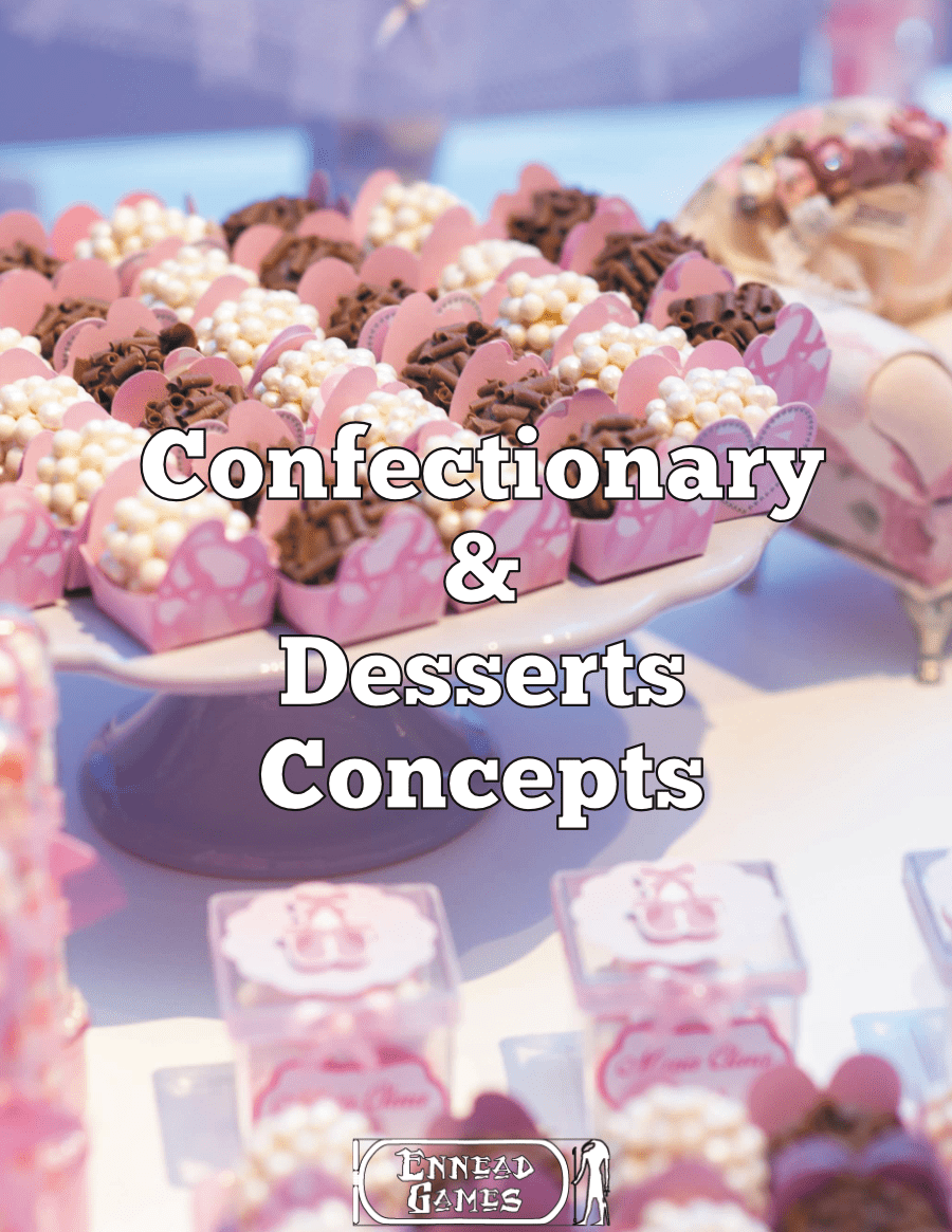 Confectionary and Desserts Concepts