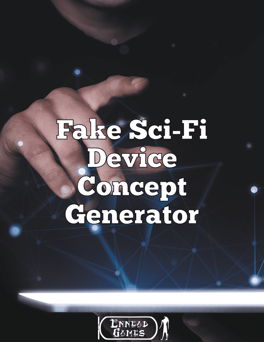 Fake Sci-Fi Device Concept Generator