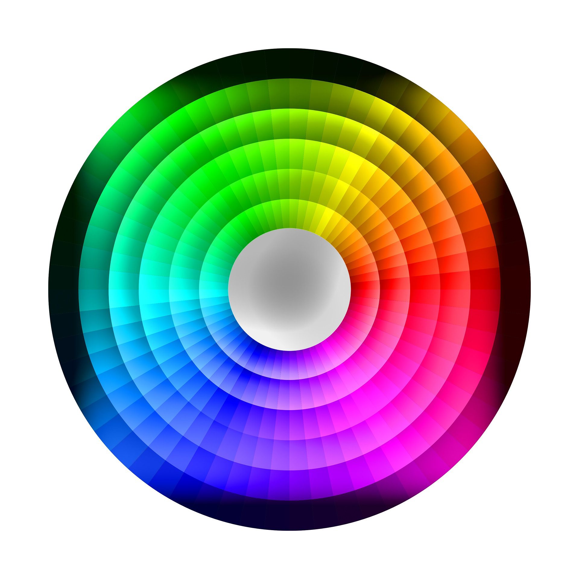 Colour wheel by Pete Linforth