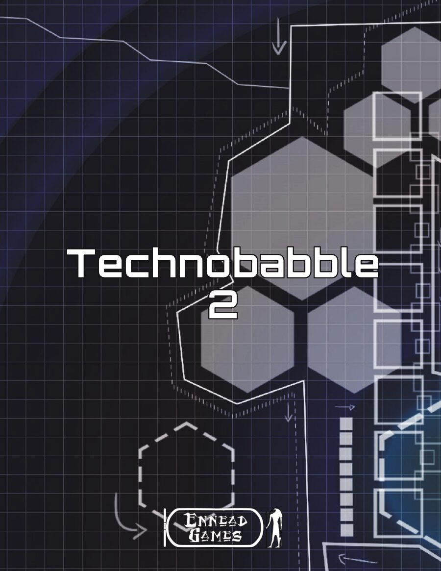 dark blue background, geometric shapes and outlines to give a technology/sci-fi vibe