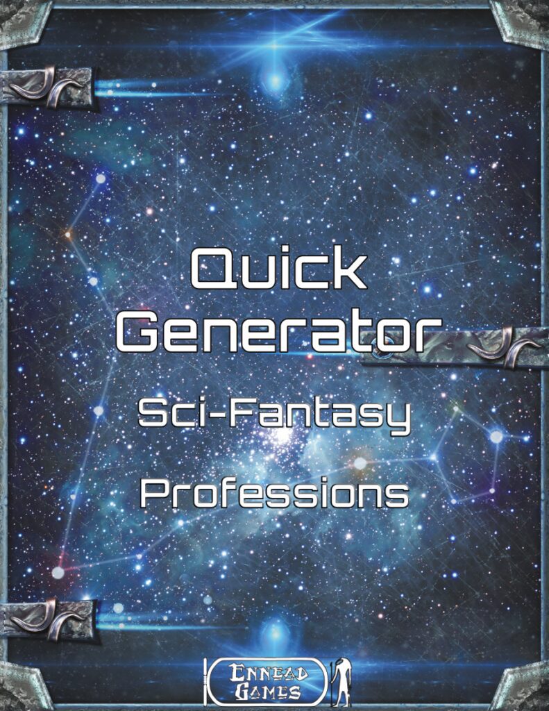 [PDF] Quick Generator Sci-Fantasy Professions